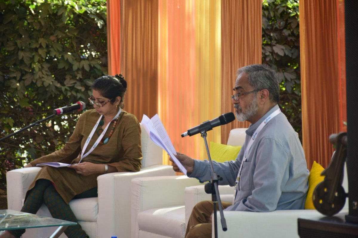 timeslitfestblr's tweet photo. Naveen Kishore shares his experience of being an independent publisher with @SunandiniBee at the @timeslitfestblr presented by @ACTFibernet
#ACTTimesLitFest #TimesLitFestBLR https://t.co/NvlSEfTpjY