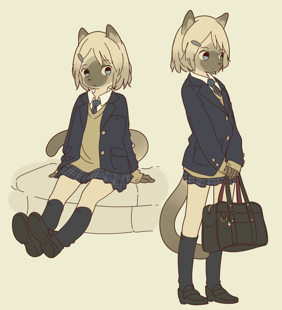 寒がりなシャム猫の女の子です～ 