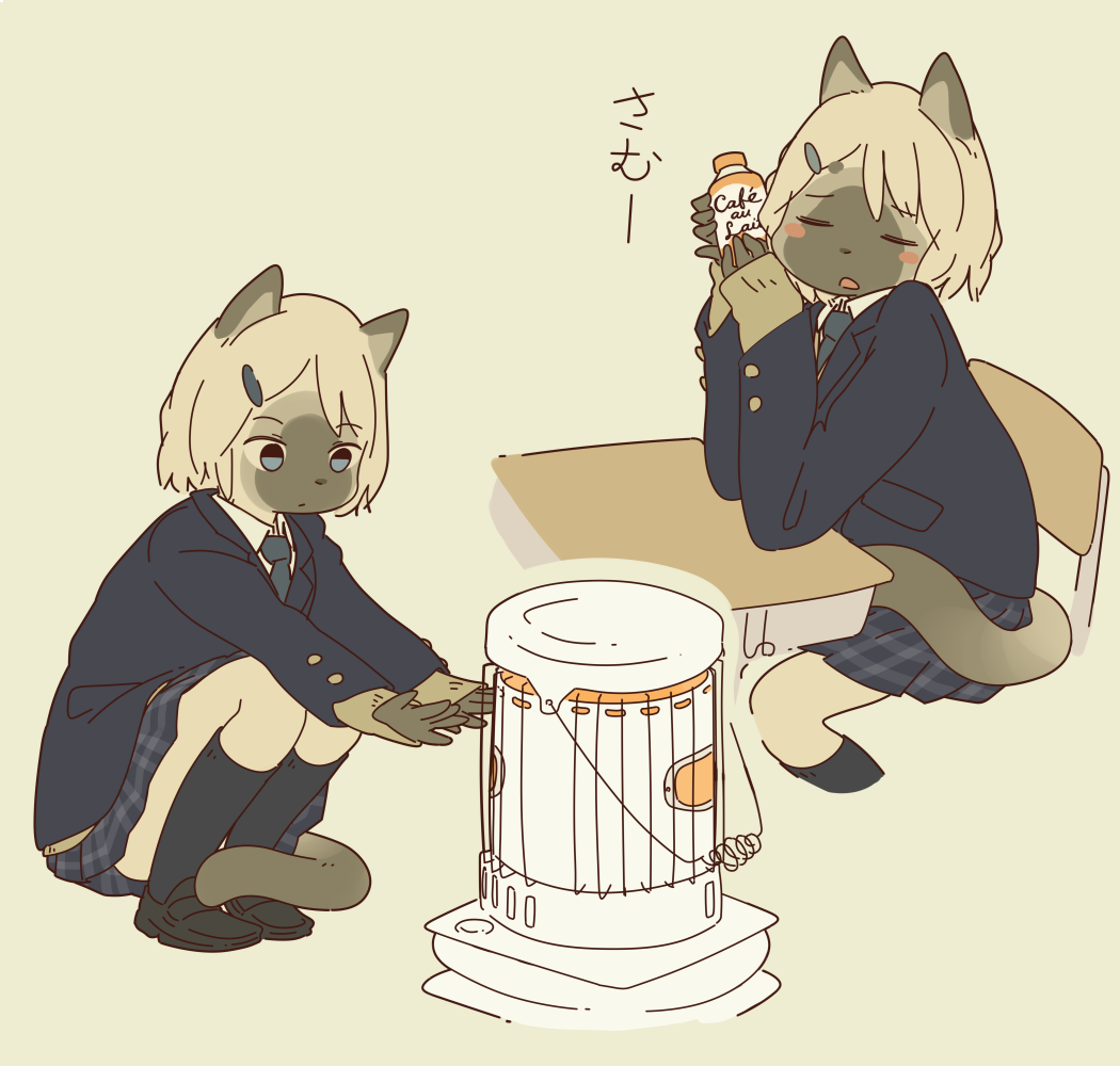 寒がりなシャム猫の女の子です～ 