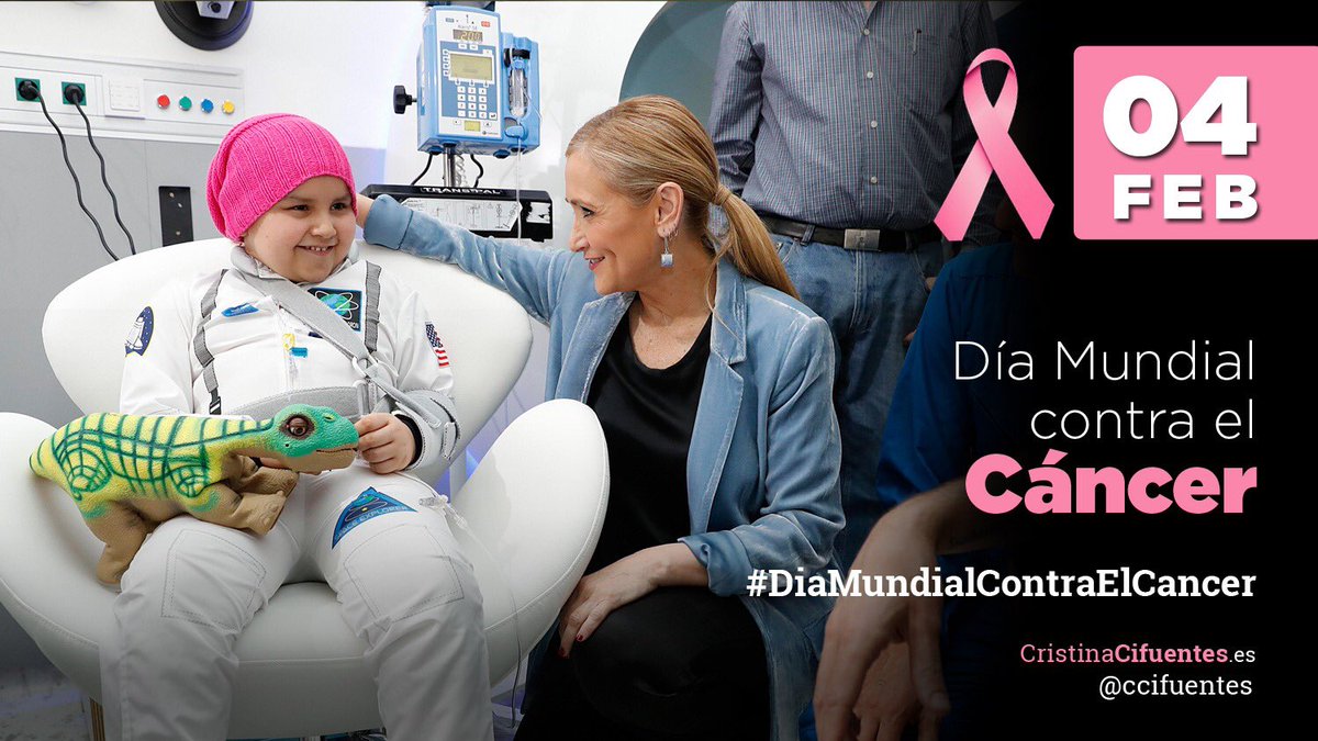 📅 En el #DíaMundialContraElCáncer, un abrazo enorme a todas las personas que luchan contra la enfermedad, a sus familias, y a los extraordinarios profesionales que les ayudan cada día. 😘💖