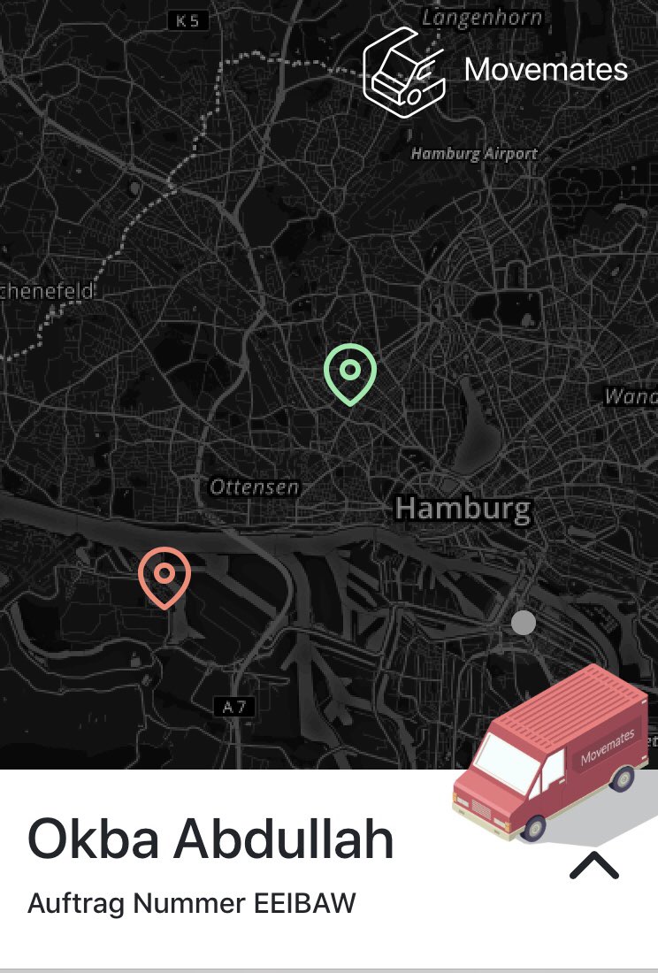 movematesde's tweet photo. Wir präsentieren: Movemates Live-Tracking!🎉🎉🎉

Ab jetzt kann jeder Kunde seinen Transport live nachverfolgen. Sobald dein Fahrer sich auf dem Weg zur Abholadresse macht, schicken wir dir eine SMS inklusive der vorauss. Ankunftszeit und Link zu deiner persönlichen Live-Karte. https://t.co/TxetOhYpSe