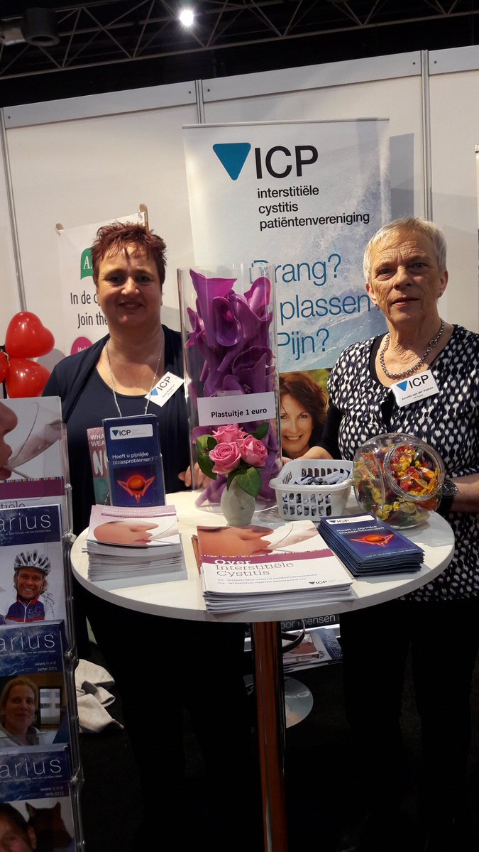 icbpsteam's tweet photo. De laatste dag van de #gezondheidsbeurs. De ICP geeft u alle info over #interstitiëlecystitis
Wij staan op het @zusenzorg plein
Komt u ook even langs? https://t.co/FTEehYARUW
