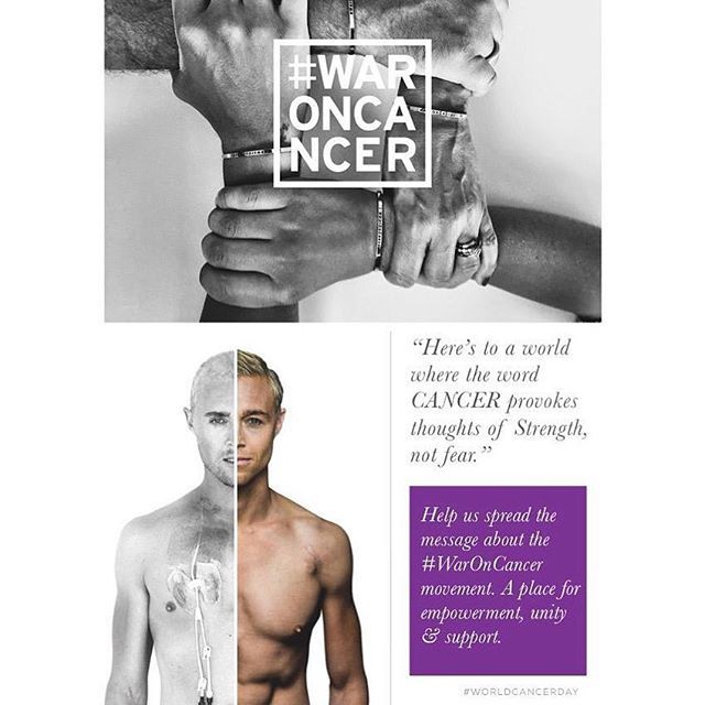 Today is #WorldCancerDay
.
Join us today to honor those currently fighting, all survivors and those who are no longer with us. 🙏🏼💜
.
Could we please ask of you to repost this so that we can reach as many as possible on this day that is a reminder tha… ift.tt/2nHpST7