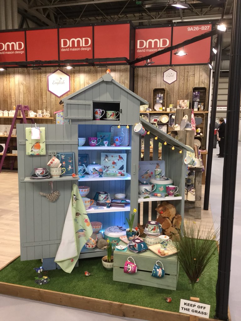 davidmasondsign's tweet photo. Come and see our new collections #SpringAutFair and proud to have our Artisan collection nominated as a finalist @housewaresinnov awards https://t.co/tPhCl8Q7lO