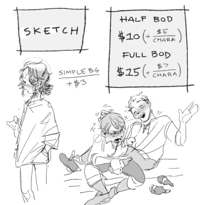 Commissions are open! DM or email me @ knguyen95138@gmail.com if you're interested or have any questions ?? RTs are much appreciated <3 