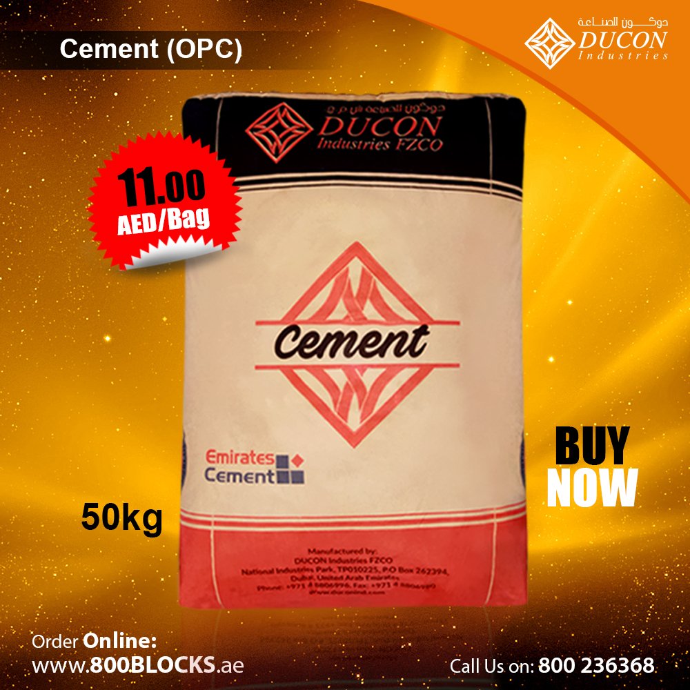 DuconIndustries's tweet photo. Buy Cement (OPC) Online from World's First Online Concrete Blocks &amp; Cement Store www.800blocks .ae.
#ducon #dubai #blocks #cement #online #company #material #materialplay #homeimprovement #contracting #concerte #construction #build #building #material #materialplay https://t.co/unZzhN8XmE