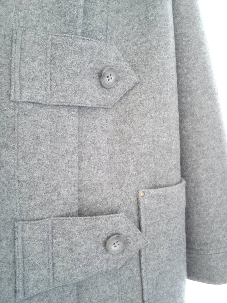 atelier_ky's tweet photo. 今日から春ですね。軽めのダッフル、名付けてダッフルコーディガン。bluee-sさんに納品させていただきました。
#コーディガン #ダッフルコート #bluees #atelierky https://t.co/8sZPieIKUD