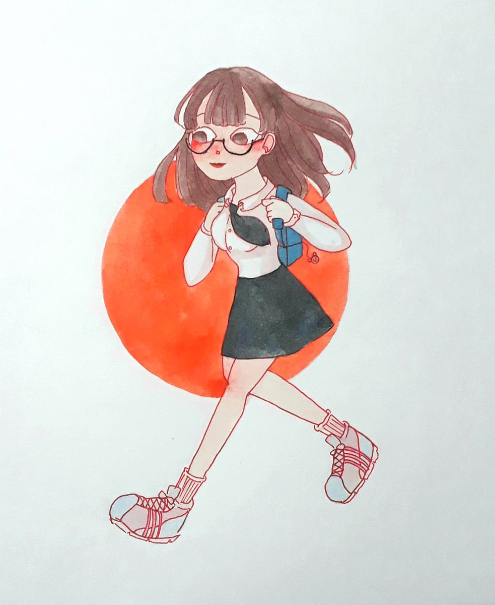 Loc_draw's tweet photo. #Watercolor
#Let's_go_to_school
🏫🏫🏫 https://t.co/hbJYHfl9le