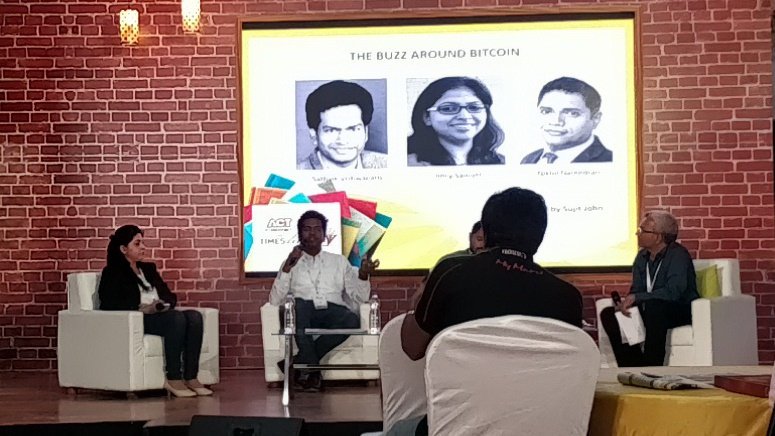 .<a href="/Jincy28/">Jincy Samuel</a> from Coinsecure on Bitcoin buzz panel @ #TimesLitfestBLR #Bitcoin