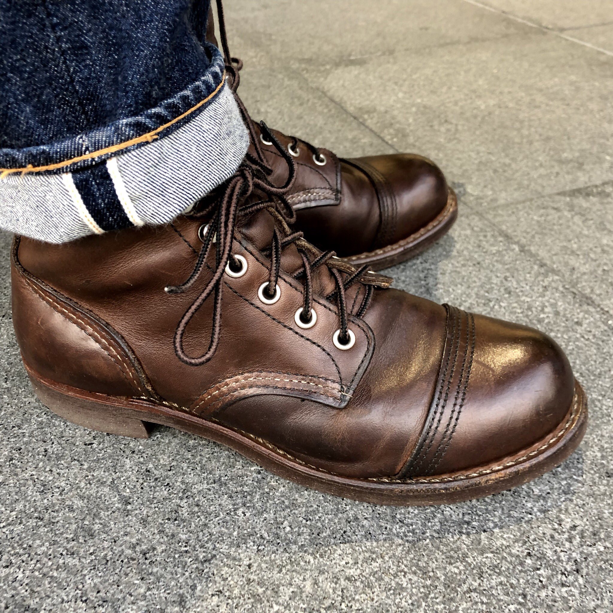 T Maezawa Leather Shoes 一年履いて理想の姿に近づいてきました レッドウイング アイアンレンジ T Maezawa Leather Shoes 一年履いて理想の姿に近づいてきました レッドウイング アイアンレンジ