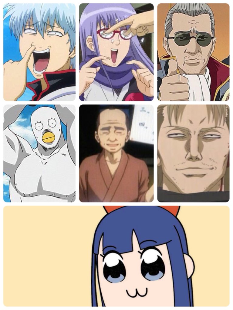 クロス בטוויטר ピピ美は実質銀魂キャラ 嘘 銀魂ファンの皆さんごめんなさい 銀魂 ポプテピピック