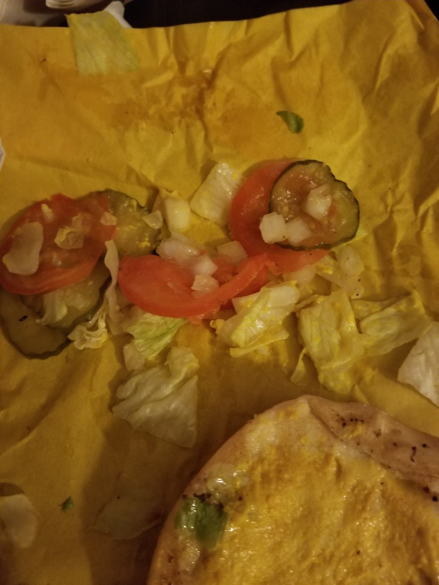 JJS_7913's tweet photo. @Whataburger @WhataburgerJax both ordered cheese and catchup only - dbl not even entered correctly.  I don't mind the $1 #upcharge cheese but #nothanks on the vegies and mustard. I salvaged it and it was alright. #itwaseitheryouormcdonalds https://t.co/K4lZRD2U7x