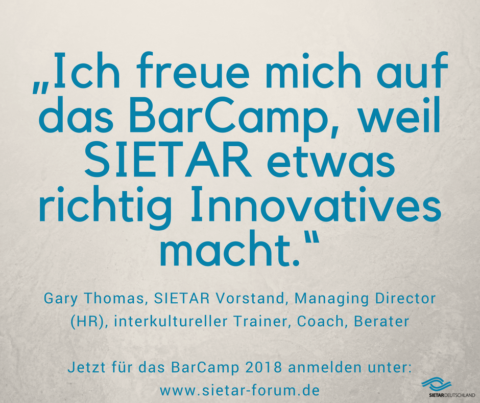 SIETAR_Germany's tweet photo. Was das BarCamp so innovativ macht, wer zu den Pre-Conferences eingeladen ist und wie Sie teilnehmen können, erfahren Sie unter: https://t.co/wrdbBscIQy https://t.co/7q0NPm5mUH