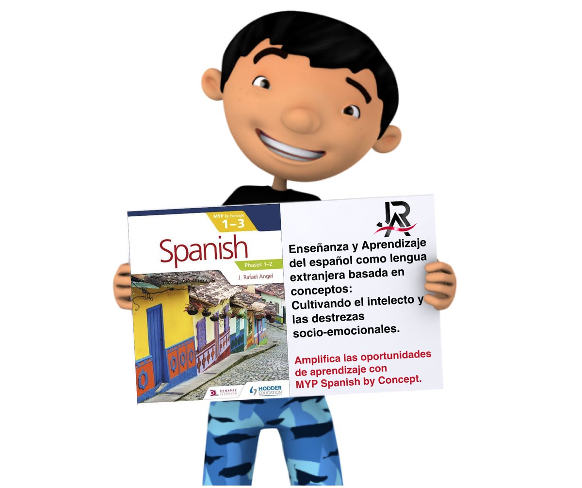 JRafaelAngelM's tweet photo. Are you using MYP Spanish By Concept?
Inquire about the Concept-Based Learning and Instruction workshop I have developed for MYP Spanish By Concept. Maximize explicit ATL exploration, SEL, and intellect integration.
https://t.co/5FkE1HFn8H @AmpersandGroup @HodderIntl https://t.co/B9BWxcVHVz