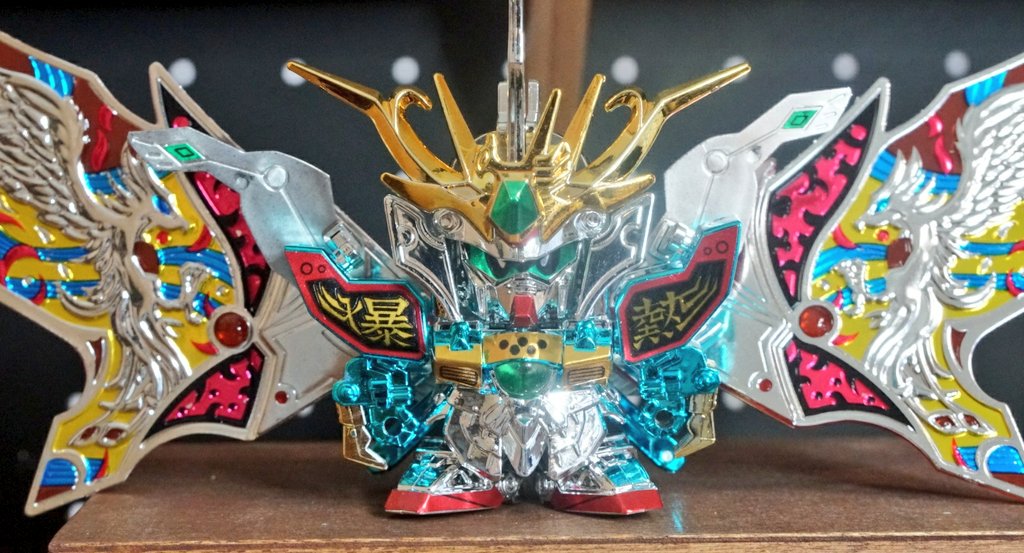SDガンダム BB戦士 號斗丸 結晶輝羅鋼 天空鳳凰翼形態 ゴッドマル 未