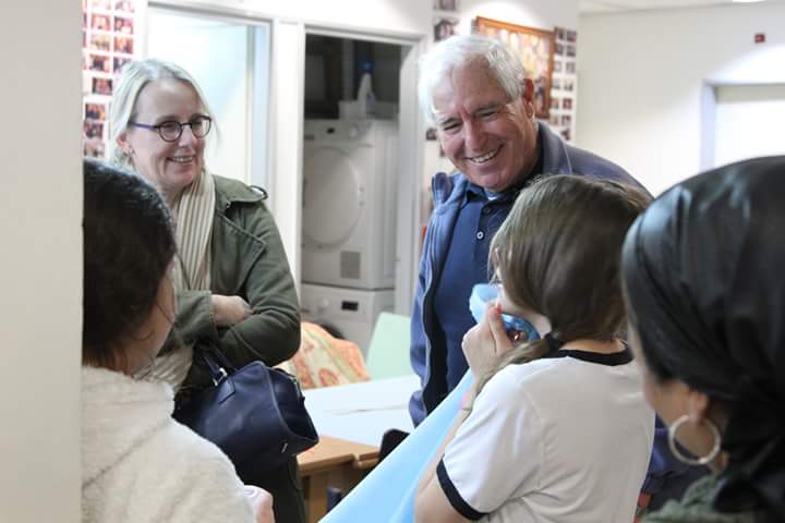 franceenisrael's tweet photo. Amb. @HeleneLeGal visited @JaffaInstitute educational centers and food bank, aiming at helping underpriviledged children in need of specific care and their families. +info: https://t.co/FyHZfqQiWc https://t.co/ISPsnOk1JK
