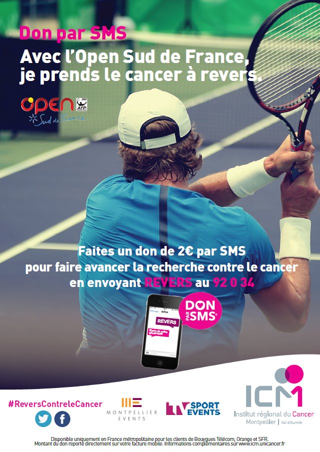 ICM_Montpellier's tweet photo. Pour la Journée mondiale contre le cancer, l'@OpenSuddeFrance se mobilise aux côtés de l'ICM pour faire avancer la recherche. Prenez vous aussi le cancer à revers. >Faites un don de 2€ par SMS en envoyant "REVERS" au 92 0 34
>Vidéo : https://t.co/mcqW9Mia9e
#ReversContreleCancer https://t.co/Hfo7o5ZB7C