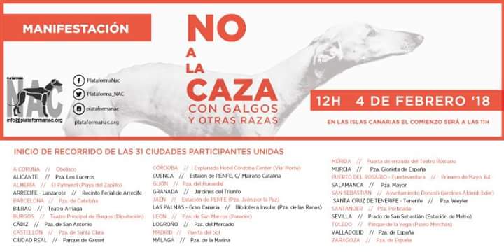 En la mayor para del país no nos acompañará el tiempo. No podemos negar la tristeza, pero es mayor la fuerza que tenemos, la que los animales no humanos necesitan de nosotras. 
Si crees que vas a pasar frío, o te vas a mojar, piensa en ellos, en lo que te mueve dentro de ti