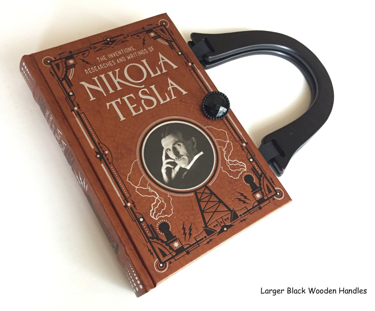 NovelCreations's tweet photo. Nikola Tesla Book Purse - Tesla Book Clutch - Inventor Collector … https://t.co/AmqFsdbwar ##bookpurse #EngineerGift https://t.co/0TZpRPAYZX