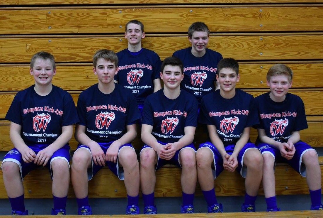 buckgehm's tweet photo. Waupaca tournament Champs. Getting better every day.  #crivitzwolverines #playhardplaysmart https://t.co/AnefLwgc0M