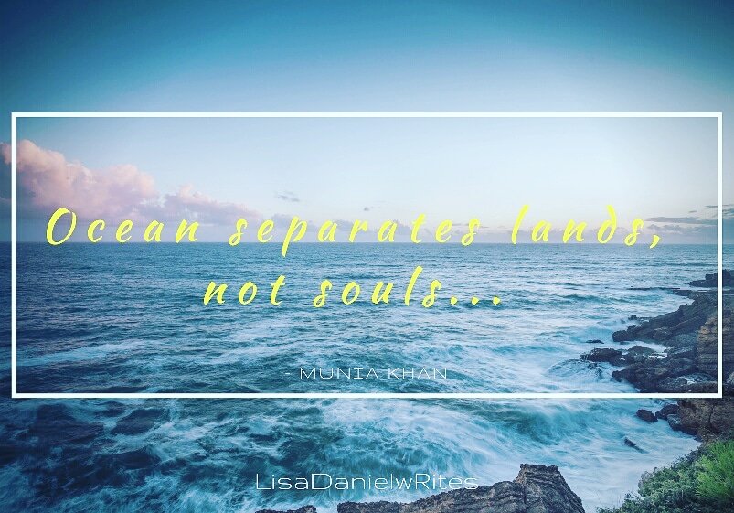 LisaDanielwRite's tweet photo. Ocean separates lands, not souls... Tag your #soulmate. #ldr #longdistancerelationship #ldrcouple #ldrquotes #LisaDanielwRites https://t.co/nfyGhGxj8w