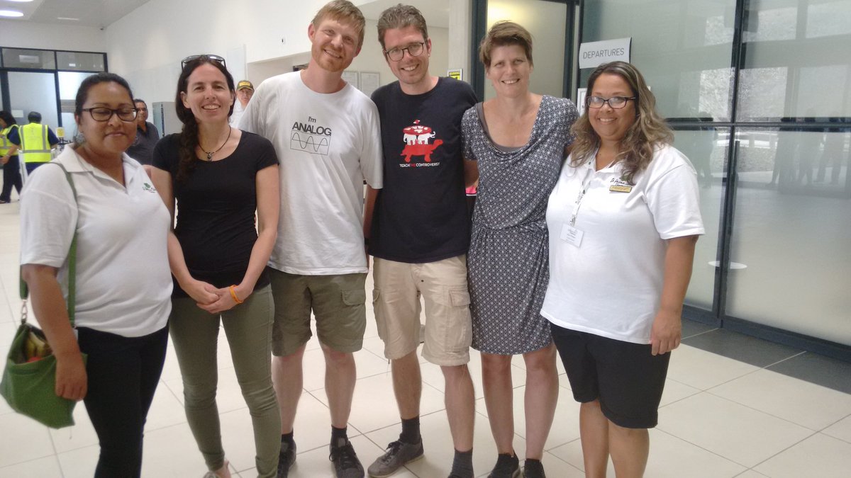 STHL_Conference's tweet photo. Saying farewell to the speakers from the #sthelenaconference @SAERI_FI @sthelenatourism #StHelenaAirport
Thank you all for a successful 1st week and have a safe flight. https://t.co/4C6hIhq40B
