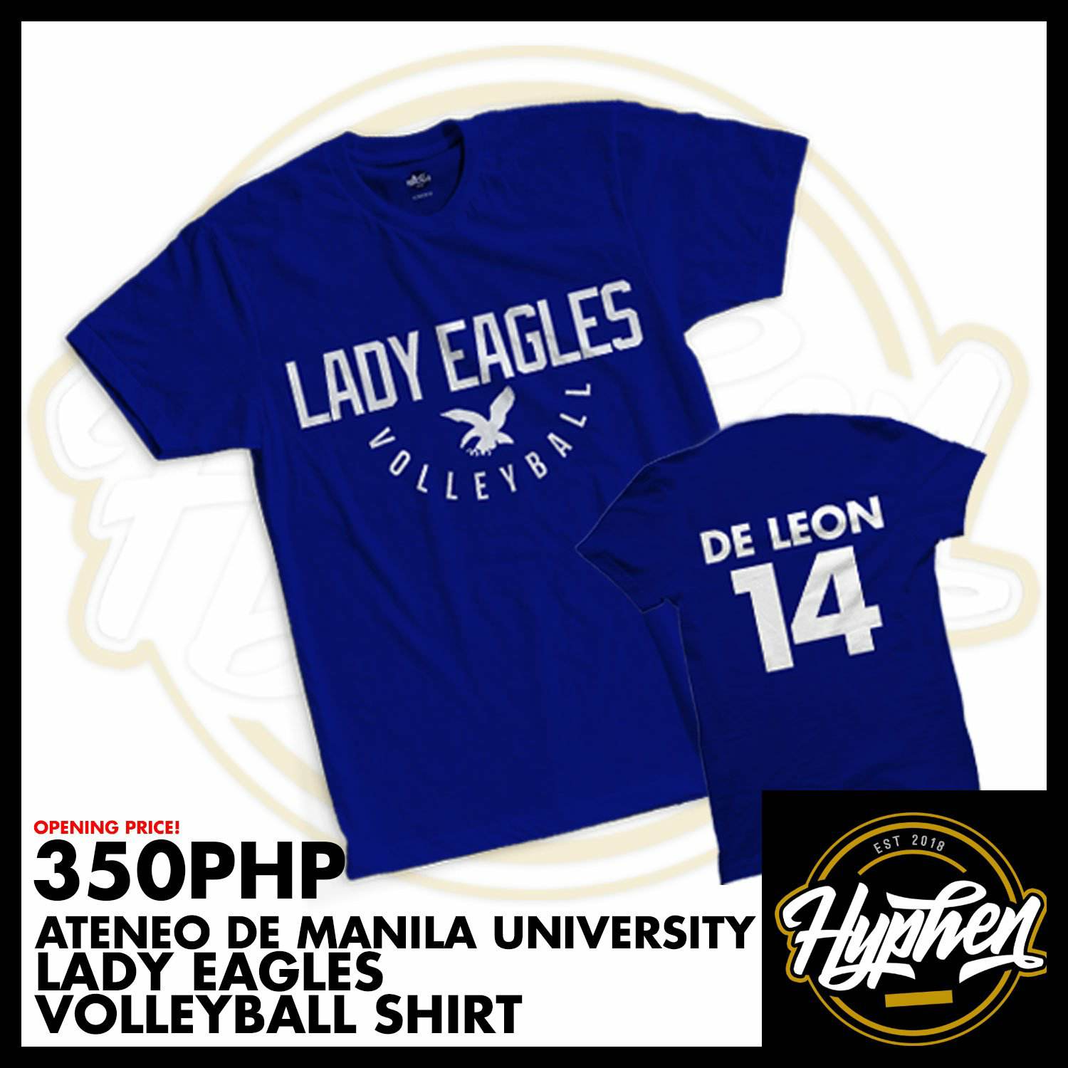 ateneo lady eagles t shirt