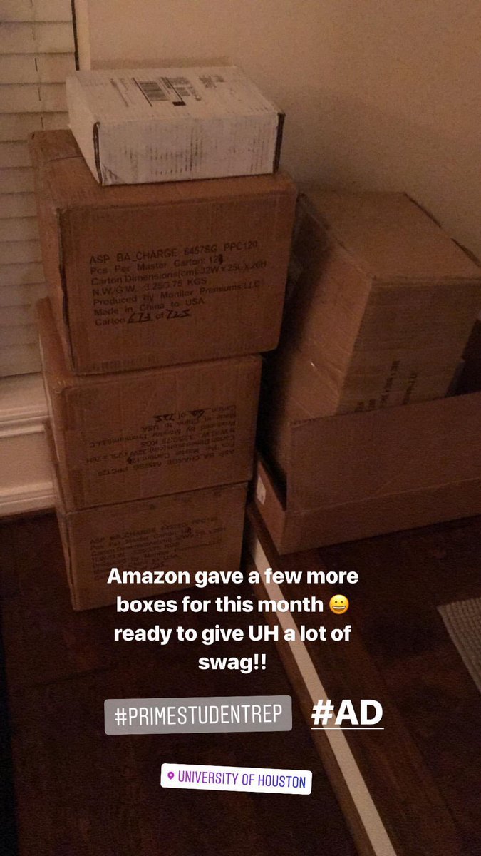 AmazonAtUofH's tweet image. We have a full month of NEW promos and NEW SWAG! Who's ready for some Amazon events?

#primestudentrep #Ad