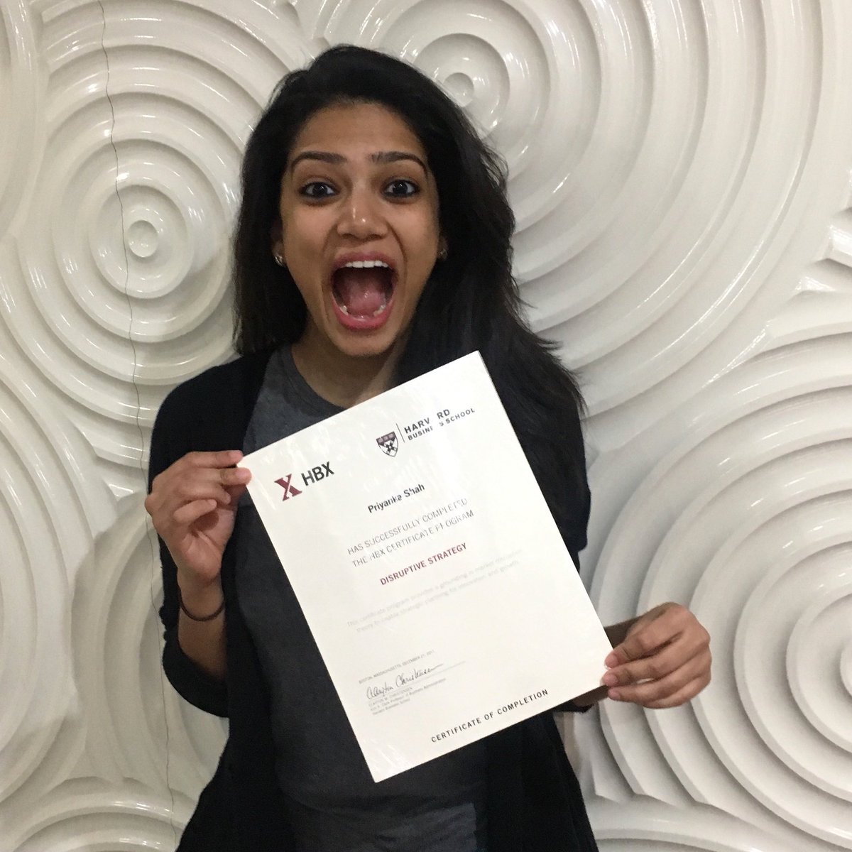 Harvard Business School Online ar Twitter: "@pri_yankah Congratulations!" /  Twitter