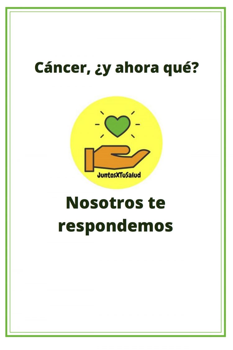 Cáncer, ¿y ahora qué?. Nosotros te ayudamos. Con todo nuestro cariño, nuestra miniguía, paso previo a una guía mucho más completa. goo.gl/LCpvUr
#JuntosXTuSalud #DíaMundialContraElCáncer #WorldCancerDay #WeCanIcan #Cáncer #Oncología #PacienteOncológico