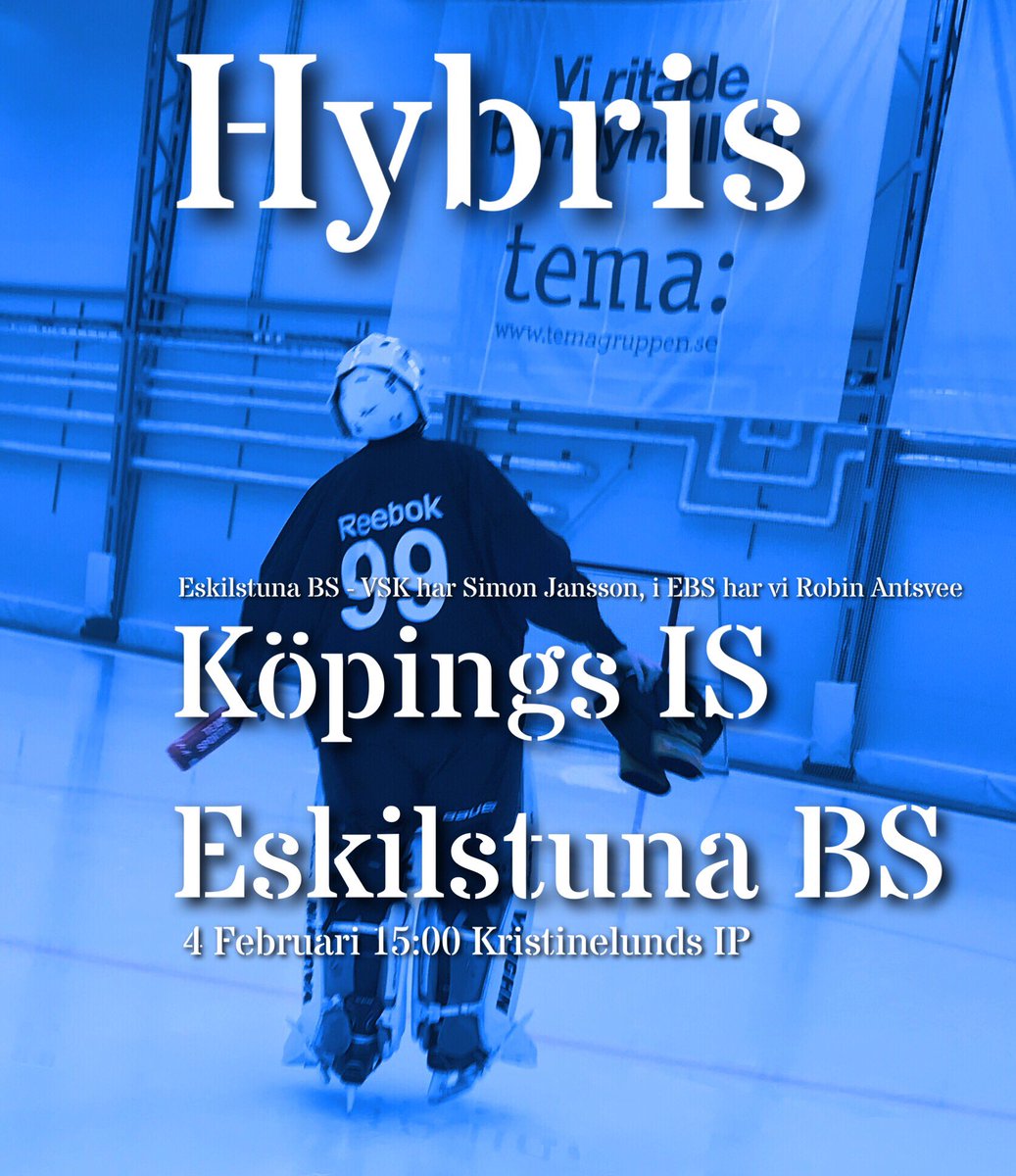 Fett derby mot Köping idag på Krillan.