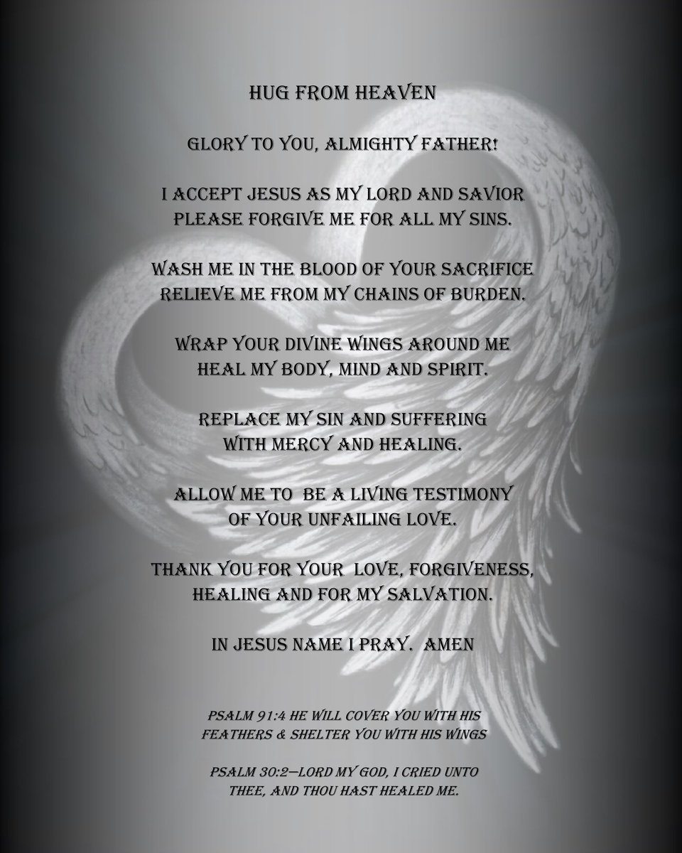 hugfromheaven's tweet photo. #hugfromheaven #Prayerforhealing  #cancer #Healing #pray #Jesus #HolySpirit  #GodIsBigger #hope #faith #love https://t.co/nWSDR4sJsk