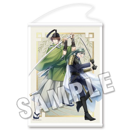 新品】限定品 にっかり青江 石切丸 描き下ろしB2タペストリーの