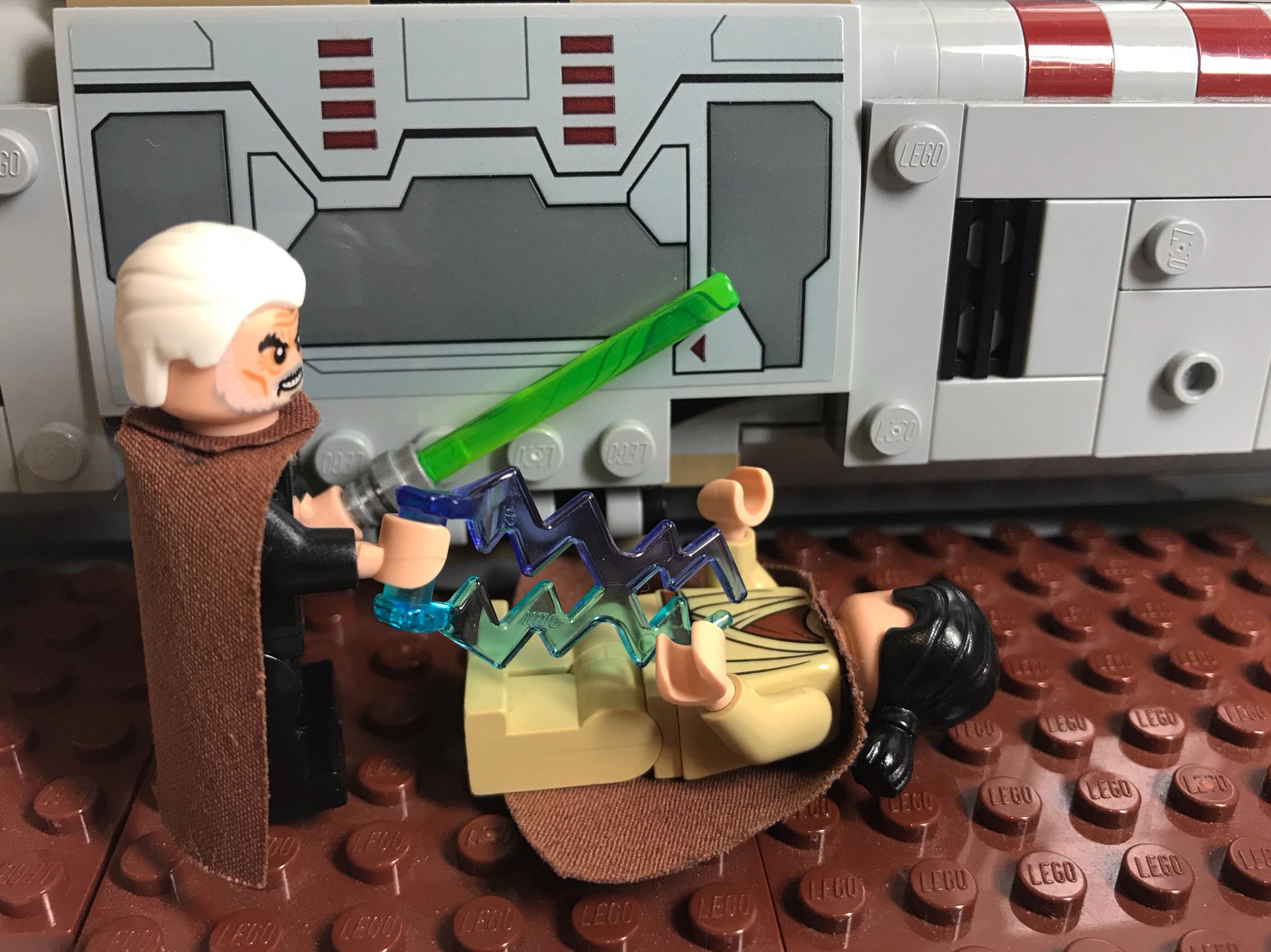 フォース信者 レゴスターウォーズオリジナルストーリー Season2 シスの暗躍 Part24 ドゥークー さぁ お前の存在は無かったことになるぞ 証拠は全て消す サイフォディアス 誰が協力するものか ドゥークー さらばだ サイフォ