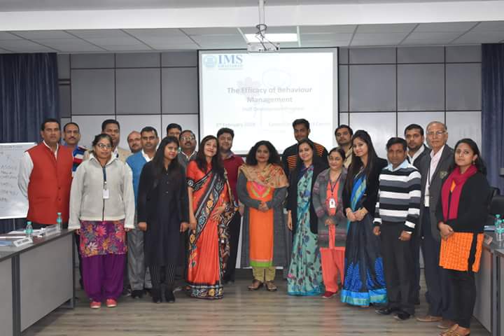 imsuc_campus's tweet photo. Career Development Centre at IMS Ghaziabad, University Courses Campus organized Staff Development Program on the topic ‘The Efficacy of Behaviour Management’ on 3rd February, 2018.
#IMSGHAZIABADUNIVERSITYCOURSESCAMPUS
#staffdevelopmentprogram
#2k18 https://t.co/WoPGI0ohSO