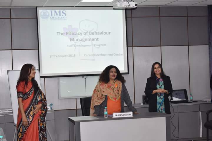 imsuc_campus's tweet photo. Career Development Centre at IMS Ghaziabad, University Courses Campus organized Staff Development Program on the topic ‘The Efficacy of Behaviour Management’ on 3rd February, 2018.
#IMSGHAZIABADUNIVERSITYCOURSESCAMPUS
#staffdevelopmentprogram
#2k18 https://t.co/WoPGI0ohSO