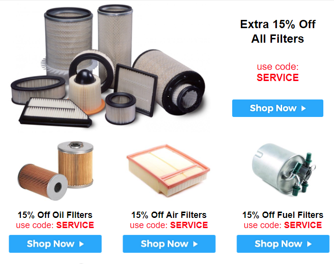 MicksGarage's tweet photo. Get a cool 15% off car Service Parts right now! Use code SERVICE at the checkout and save money! Valid until midnight 07/02/18. Shop here: https://t.co/O14fH81mbX 
#diy #cars # micksgarage #clickmick #mechanic #carservice #oil #carparts #carrepair #auto #onsale #voucher #discount https://t.co/AYlKvDhcoJ