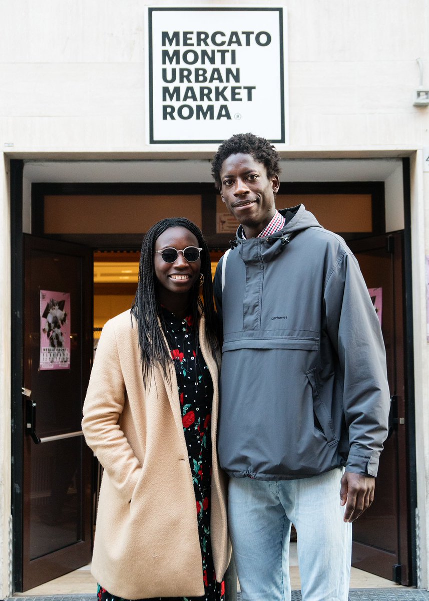 Abdou è venuto a trovarci con sua sorella, facendo tappa a MercatoMonti durante la passeggiata della domenica per le vie del Rione. Tu con chi vieni a trovarci? Noi siamo qui fino alle 20! #MercatoMonti #Roma #weekend