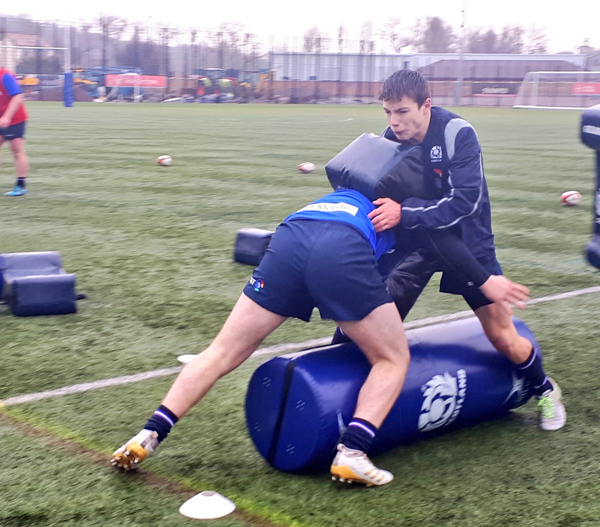 Scotlandteam's tweet photo. U18 | The Scotland under-18 players are in camp this weekend in Edinburgh preparing for their games against Wales &amp; England next month https://t.co/wLGGhioniV