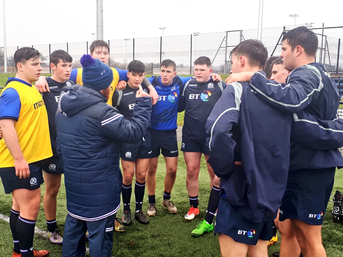 Scotlandteam's tweet photo. U18 | The Scotland under-18 players are in camp this weekend in Edinburgh preparing for their games against Wales &amp; England next month https://t.co/wLGGhioniV