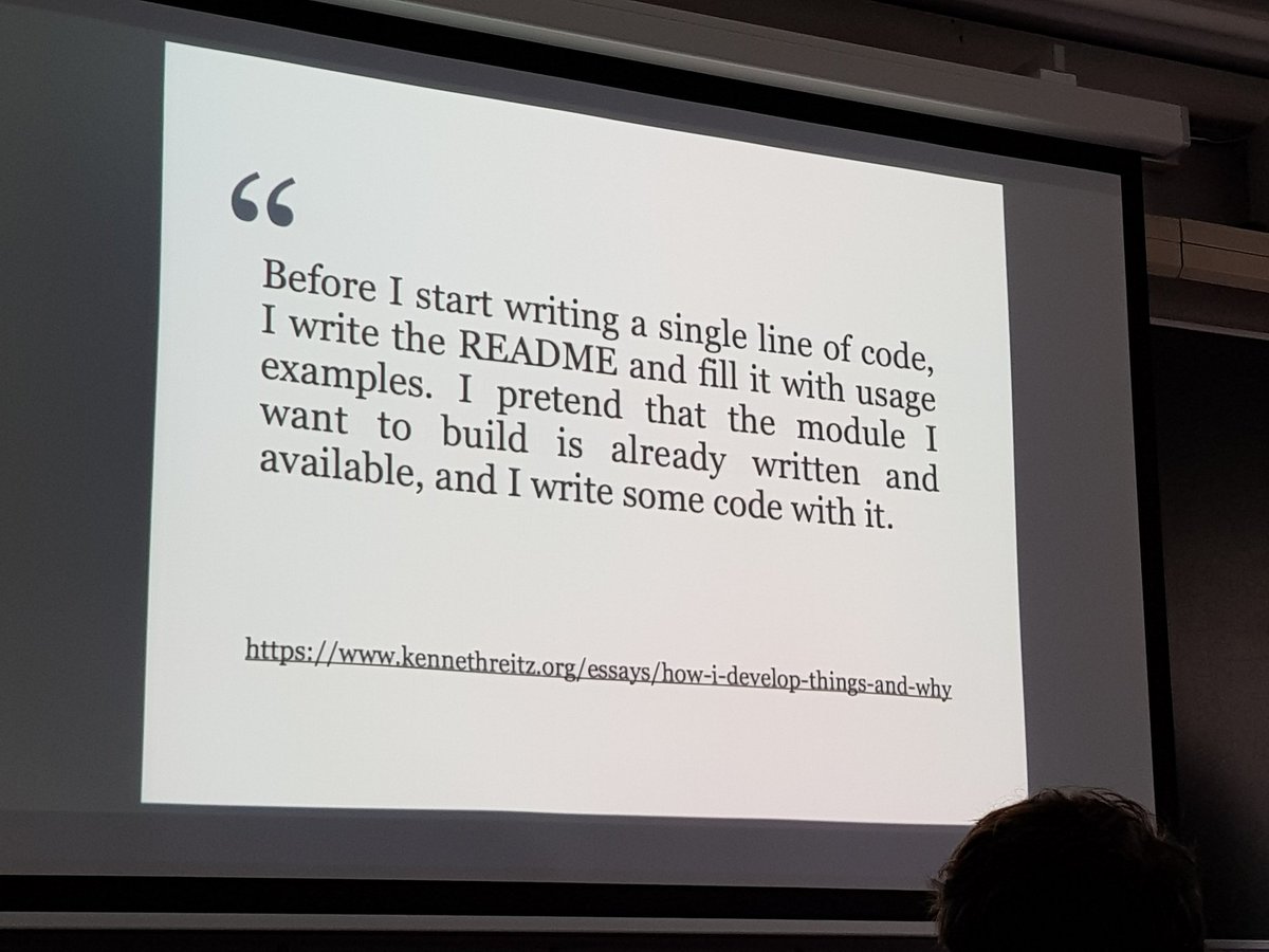 MGuthmuller's tweet image. I like the approach! #FOSDEM #FOSDEM2018