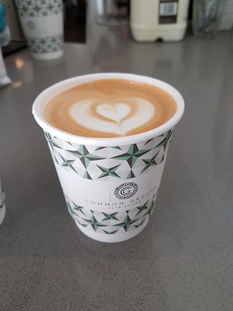 FiveMinuteYou's tweet photo. Love weekends but they go so fast! Coffee is certainly needed today, we are very lucky in Altrincham to have some great independents' like common ground #butfirstcoffee #shoplocal #fiveminuteyou https://t.co/jx7Qw0NK1S