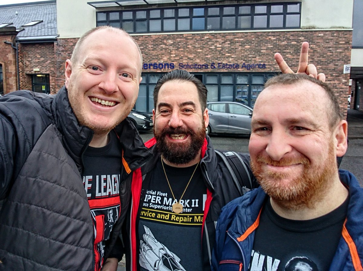 Jock_1904's tweet photo. @Capitalscificon with @jimmy_brem and Jimmy Fyffe #gettingourgeekon #capitalscificon https://t.co/xU9YpbauJb