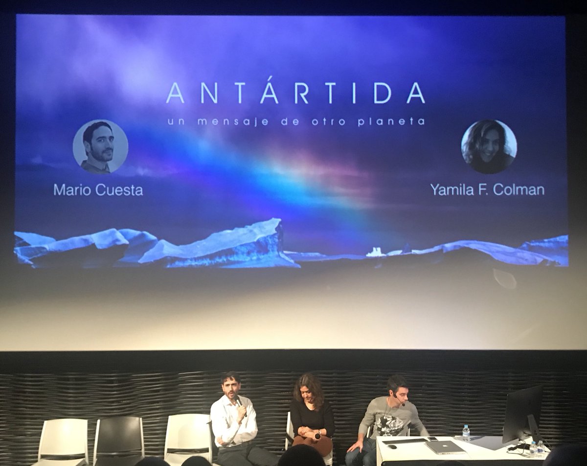 LuisMartinezVfx's tweet photo. Imprescindible trabajo @docuantartida en el que se han metido @mariocuestaher1 y @yafercol que nos contó en #FCPXTour como arranca cada trabajo con un “template” personal.  
#Antartida  #FCPXTourMadrid https://t.co/b1dQRLVVjW