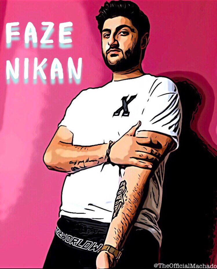 OfficialEmanTV's tweet photo. If @FaZeNikan was a GTA player he would look like this... #FaZe #FaZeUp #Nikan #FaZeNikan https://t.co/UF3X0f6E0f