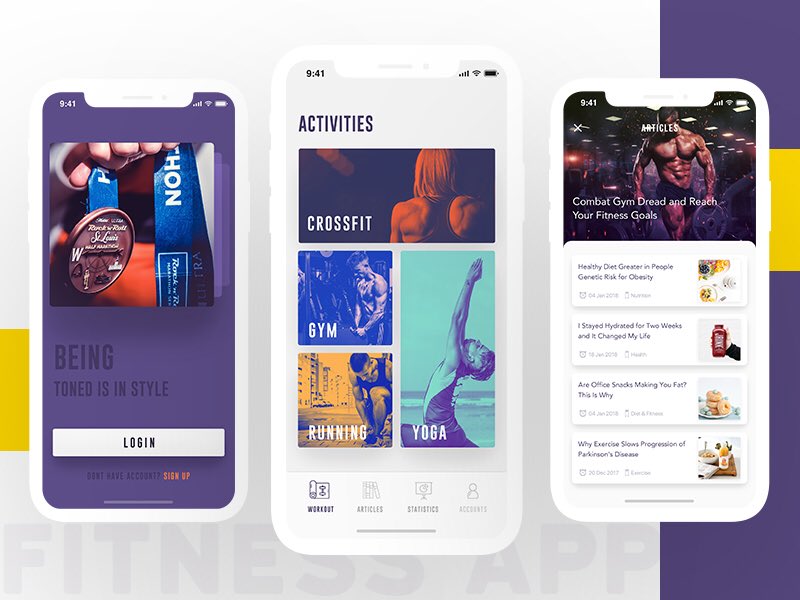 AkshayBukka's tweet photo. Here goes my Dribbble debut shot : https://t.co/BWWxq79sSF
I'm super thrilled to be part of this community ! Starting off with the Fitness App. Hope you like it https://t.co/ZBB9xRLHsu