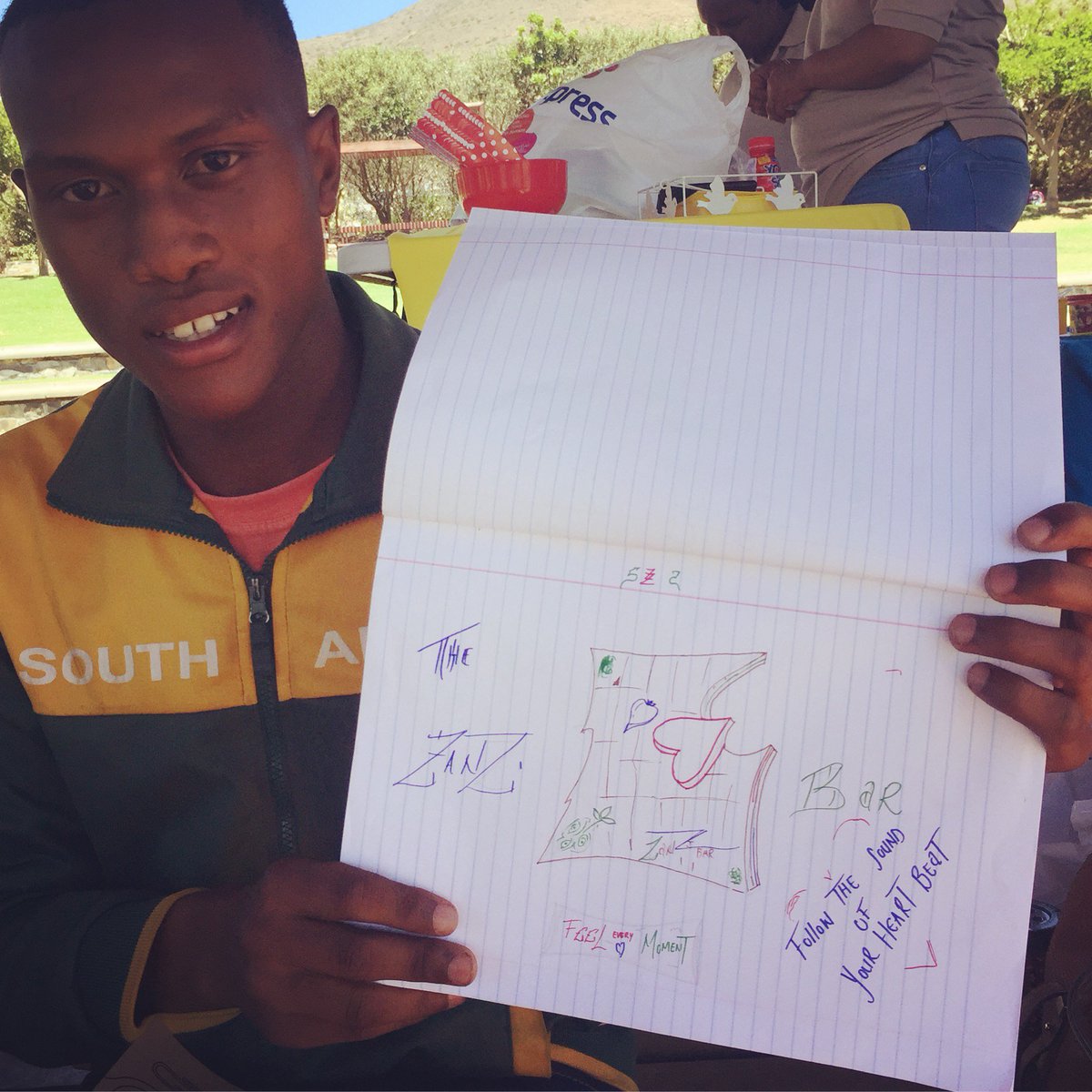 ChildCareSA's tweet photo. Help us demonstrate the power of social media to the Bambini Dream Foundation Trust kids. Search for #bambinidreamvote. Check out the kids chocolate bar designs after a graphic design lesson at last weekends workshop. Like your favorites! The designer who get the most likes, wins https://t.co/72z1F0l7kc