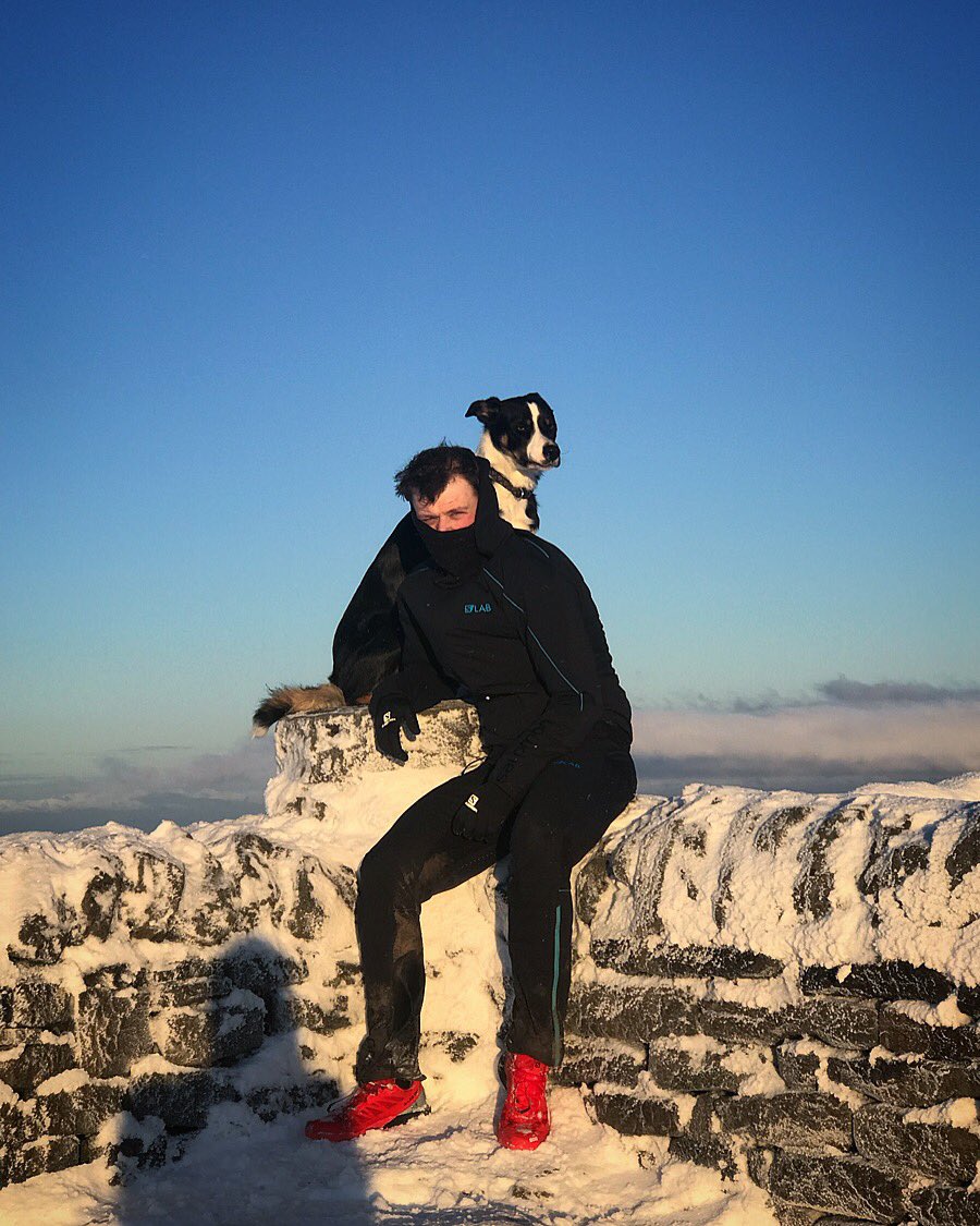 waynedunn91's tweet photo. morning... #yorkshire #ingleborough #fells #fellrunning #running #runningdog #runningbuddy #dog #trailrun #traildog #sheepdog #bordercollie #mansbestfriend #cold #winter #wintermiles #summit #salomon #timetoplay #madefortheadventure https://t.co/slabOPdRF5