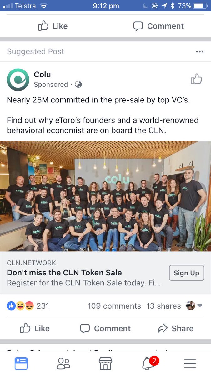 OnlineJourneyHQ's tweet photo. Complete BS re @facebook not running crypto ads - #fud #morefud #Crypto #cryptocurrency #Bitcoin https://t.co/SFglxa2Ine