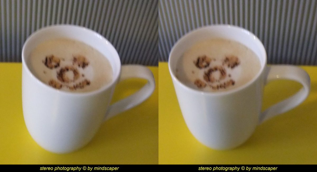 mind_scaper's tweet photo. Let's start the Morning with a Smile
#coffee #goodmorning #goodmorningcoffee #sundaymorning #cupofcoffee #cappuccino #sonntagmorgenkaffee #haveasmile #coffeemakesmesmile #smiley
#parallelview  #3d #stereoscopy #stereogram #stereoscopic #stereophoto #stereophotography  #stereopair https://t.co/GkhjhzEGY3